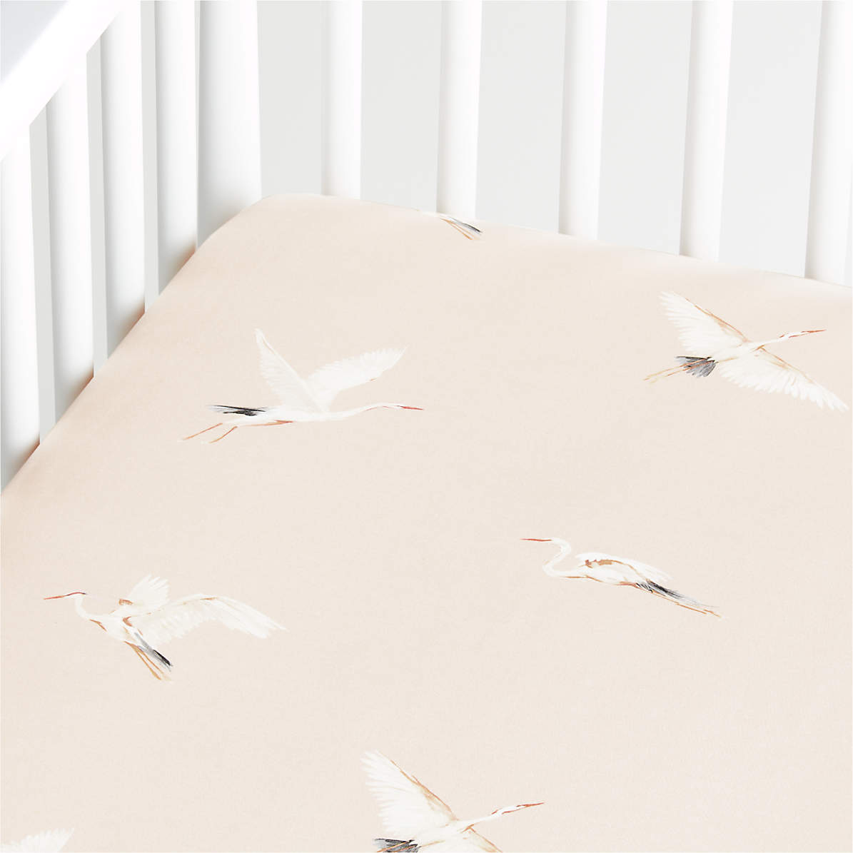 crate and barrel crib sheets