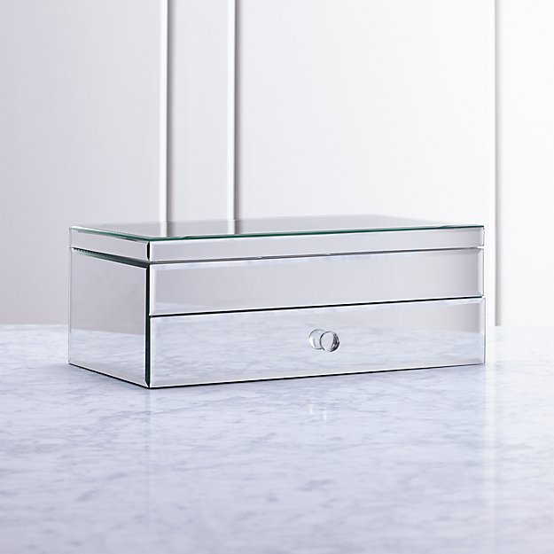 Eleanor Large Jewelry Box Crate and Barrel