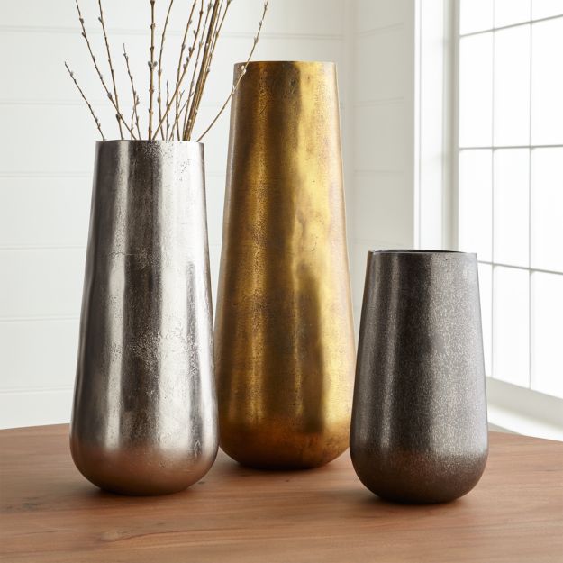 vases metal crate barrel element