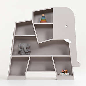 grey childrens bookcase