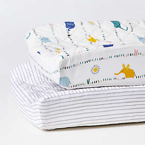 crate and kids changing pad cover