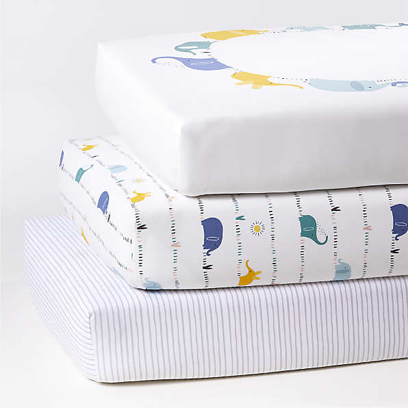 elephant baby sheets