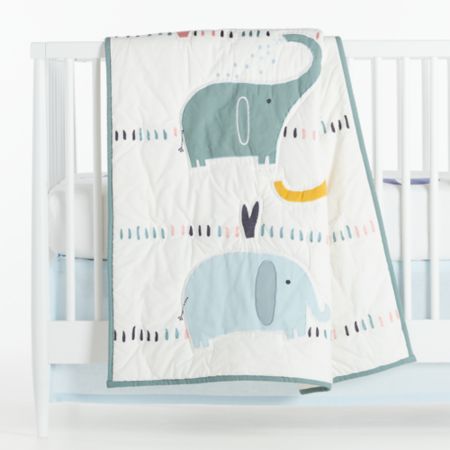 Elephant Baby Bedding Crate And Barrel Canada