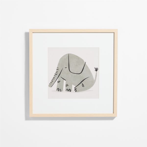 Elephant Framed Wall Art Print