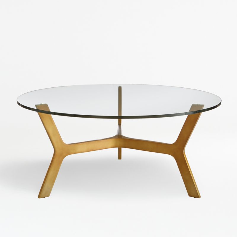 round glass dining table small