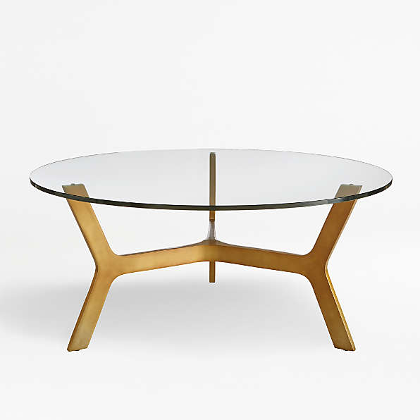 brass and glass coffee table australia