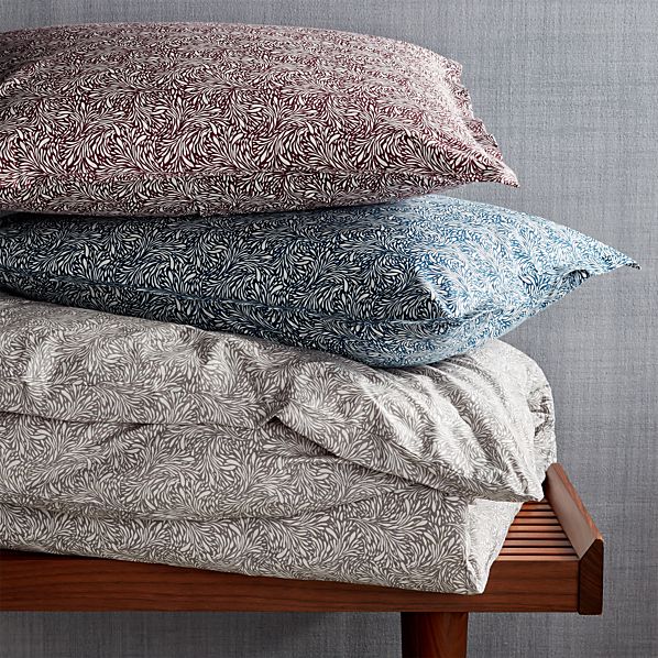 Ellio Organic Duvet Covers And Pillow Shams Crate And Barrel