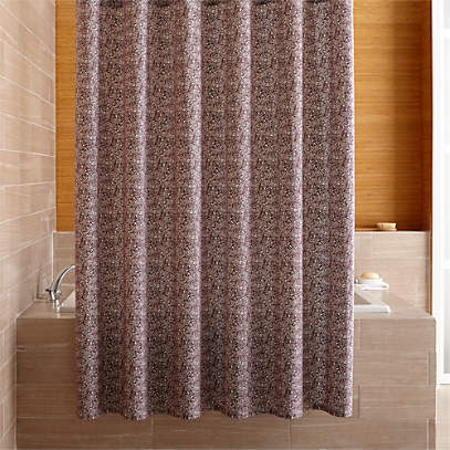 Ellio Organic Plum Shower Curtain Reviews Crate And Barrel Canada Ellio Organic Plum Shower Curtain