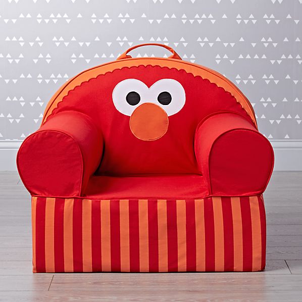 Sesame Street Large Elmo Nod Chair