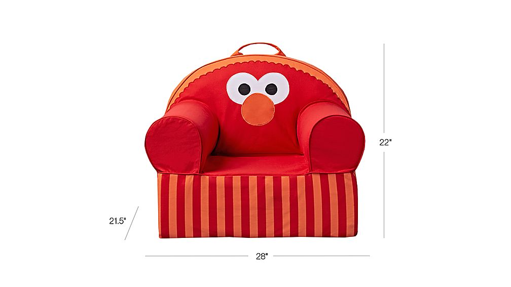 Sesame Street Large Elmo Nod Chair + Reviews | Crate and Barrel