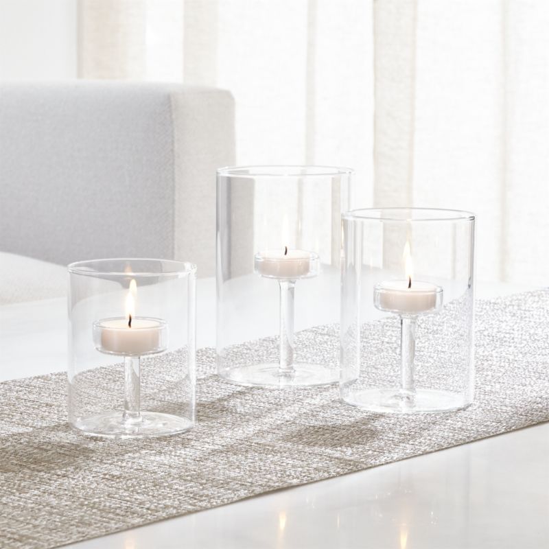 Elsa Glass Tealight Holders | Crate and 