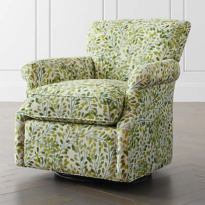 crate and barrel nursery chair