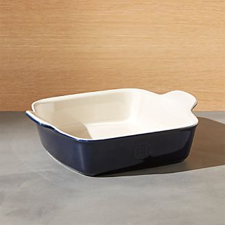 Emile Henry Modern Classic Twilight Blue Square Baking Dish