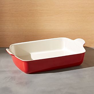Emile Henry Modern Classic Rouge Red Rectangular Baker