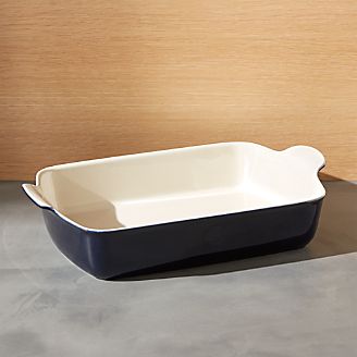 Emile Henry Modern Classic Twilight Blue Rectangular Baker