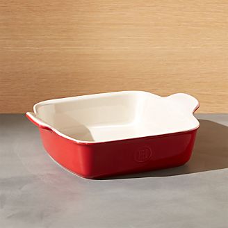 Emile Henry Modern Classic Rouge Red Square Baking Dish