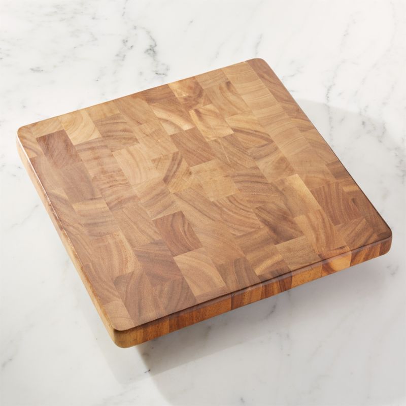 butcher block cutting board