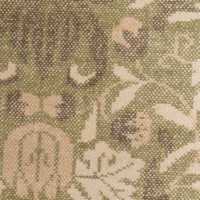 Ennis Performance Traditional Handknotted Green Rug Swatch 12"x18"