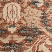 Ennis Performance Traditional Handknotted Rust Red Rug Swatch 12"x18"
