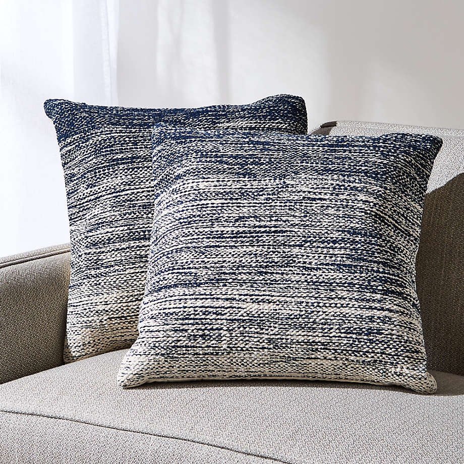 blue pillow set