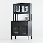 Bar Cabinets And Carts Home Bar Storage Crate And Barrel