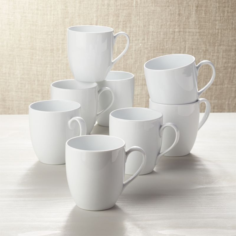 Set Of 8 Essential Mugs + Reviews | Crate And Barrel