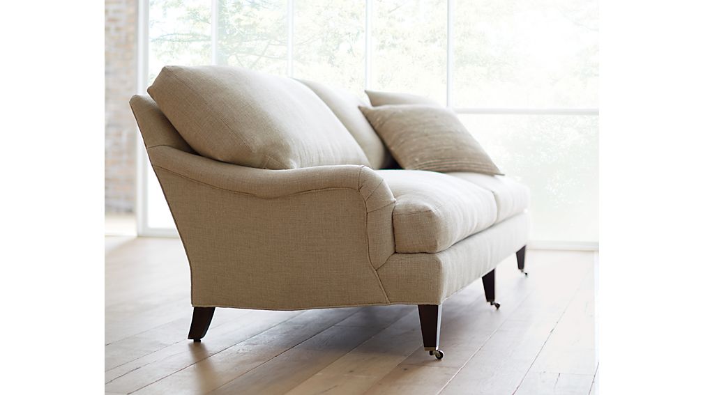 Essex Sofa with Casters Crate and Barrel