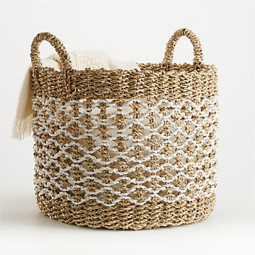Baskets Wicker Wire Woven And Rattan Crate Barrel Baskets Wicker Wire Woven And Rattan