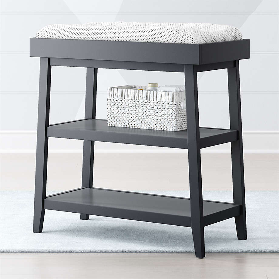 crate and barrel changing table