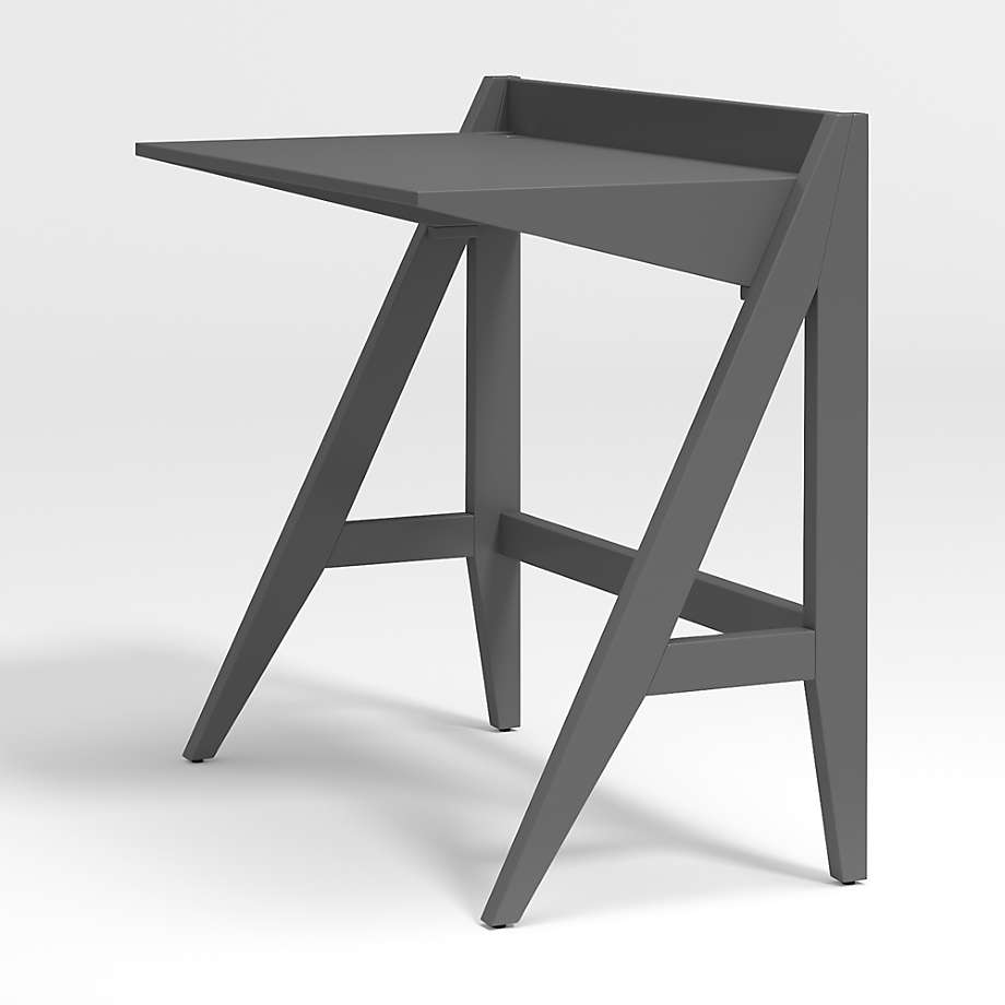 Kids Ever Simple Small Charcoal Desk + Reviews | Crate and ...