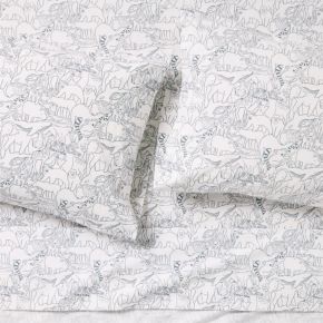 Explorer Animals Organic Cotton Kids Queen Sheet Set
