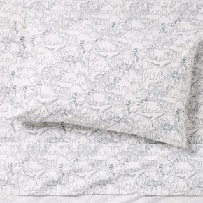 Explorer Animals Organic Cotton Kids Twin Sheet Set