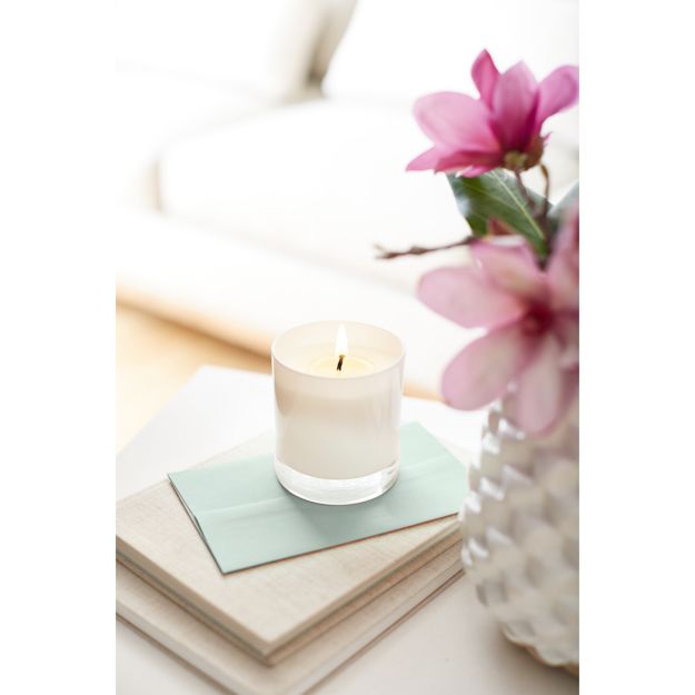 Magnolia and Jasmine Scented Candle Crate and Barrel