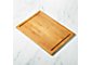 FSC Teak Large Rectangular Cutting Board with Well