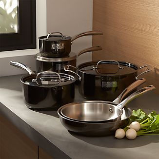 Fleischer and Wolf London Titanium Stainless Steel 10-Piece Cookware Set