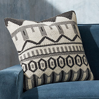 Fair Isle Knit Pillow