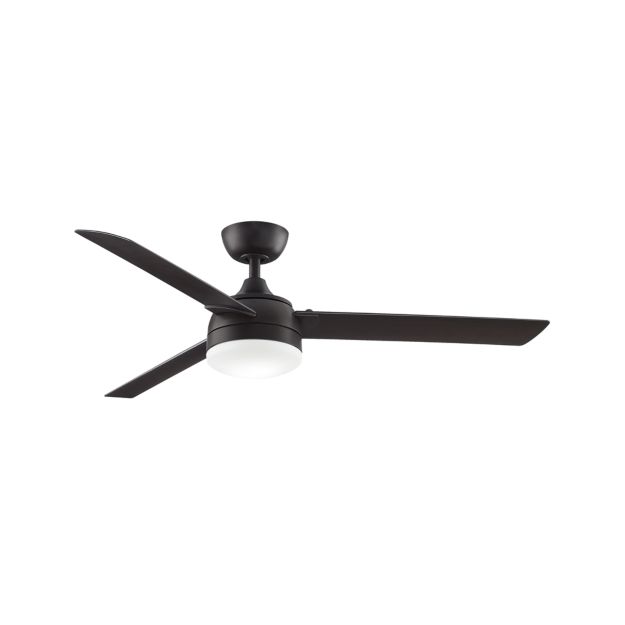 Fanimation Xeno 56 Bronze Walnut Indoor Outdoor Ceiling Fan With