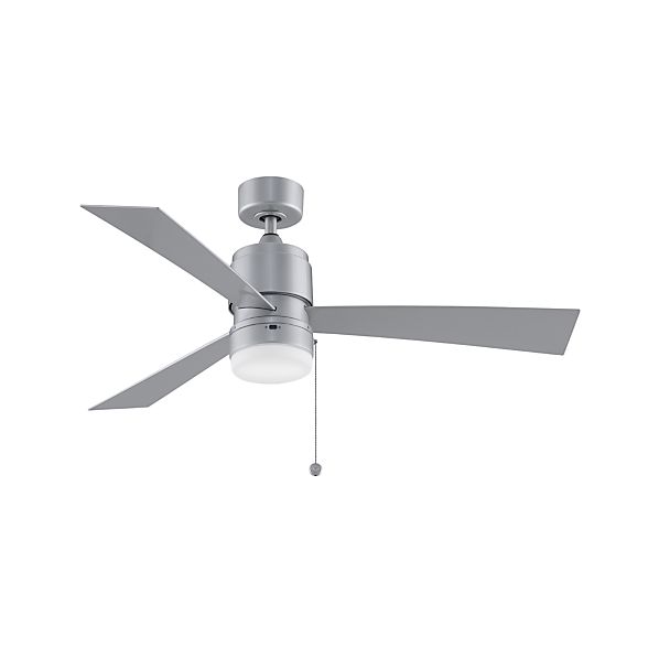 Fanimation Zonix 52 Silver Indoor Outdoor Ceiling Fan With