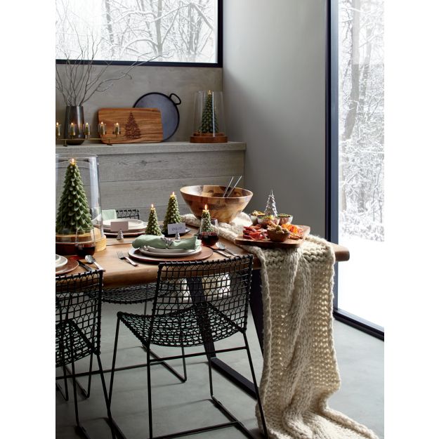 Set of 4 Farmhouse White Salad Plates Crate and Barrel