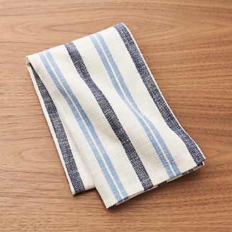 Farmhouse Blue Stripe Dish Towel
