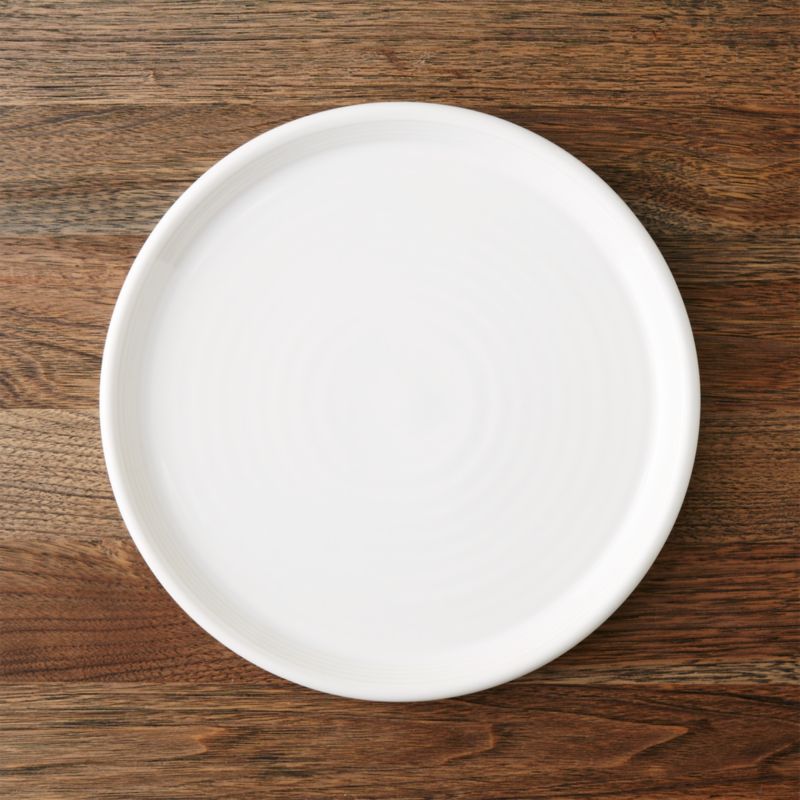 Farmhouse White Dinner Plate + Reviews | Crate and Barrel