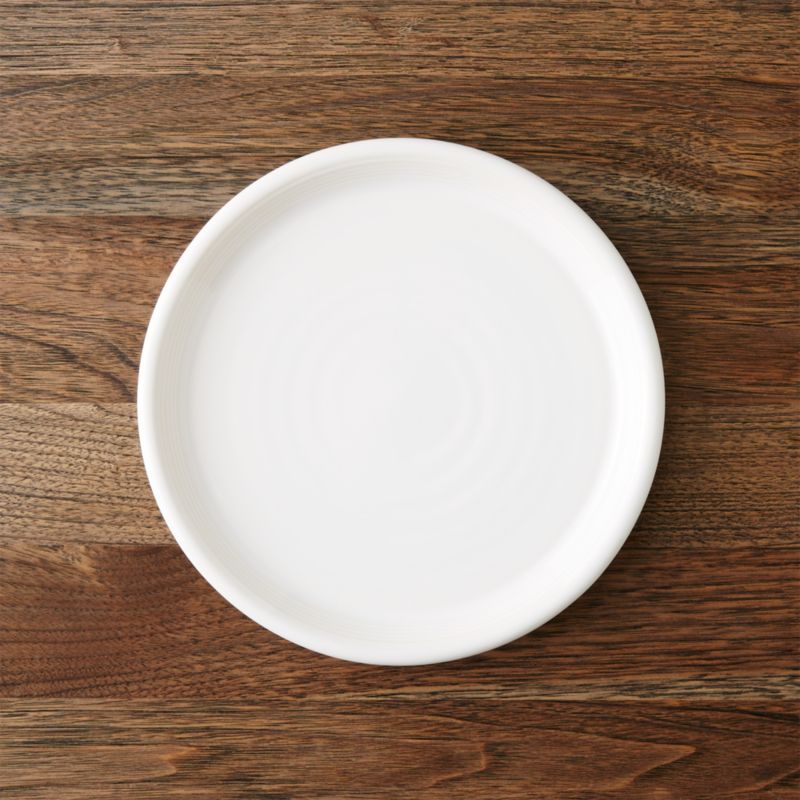 Farmhouse White Salad Plate + Reviews | Crate and Barrel