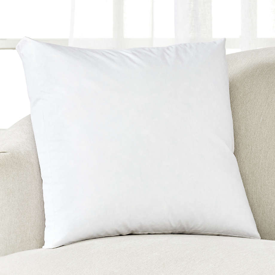 FeatherDown Box Pillow Insert 20" Crate and Barrel