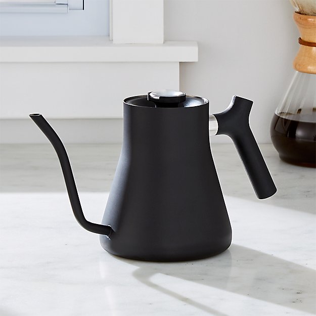 Fellow Stagg Gooseneck Matte Black Kettle Crate and Barrel