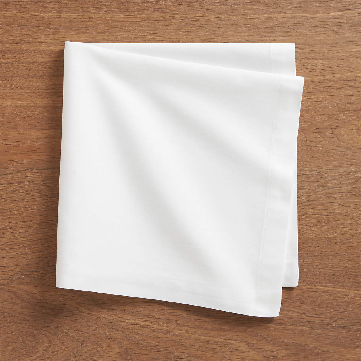 Fete White Cloth Napkin + Reviews Crate and Barrel
