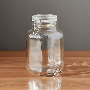 Fido 5 Liter Jar With Clamp Lid Reviews Crate And Barrel