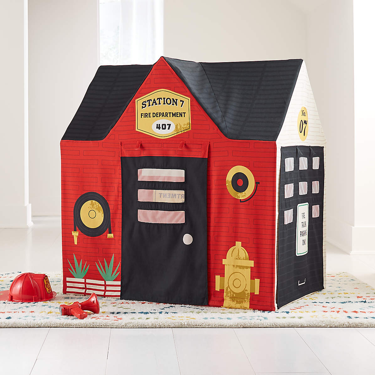 outdoor firehouse playhouse