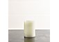 Flameless Ivory 3"x4" Pillar Candle with Timer
