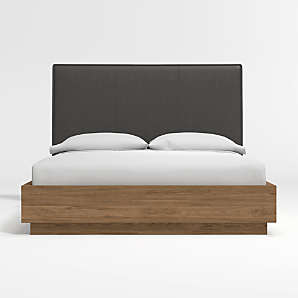 Featured image of post Grey King Size Bed Frame With Headboard - Upgrade your bedroom with a bed headboard.