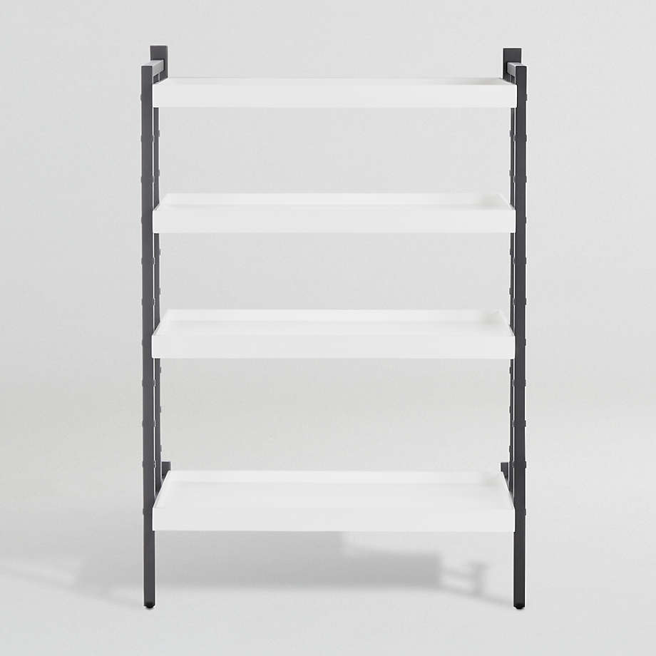 Flex Modular 24" 4Shelf Half Bookcase Crate and Barrel